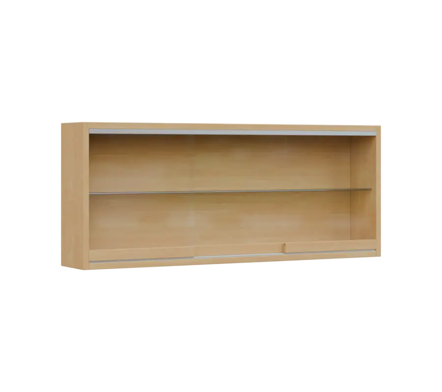 RE VT - 400 vitrína, 400x1000x150, bříza světlá